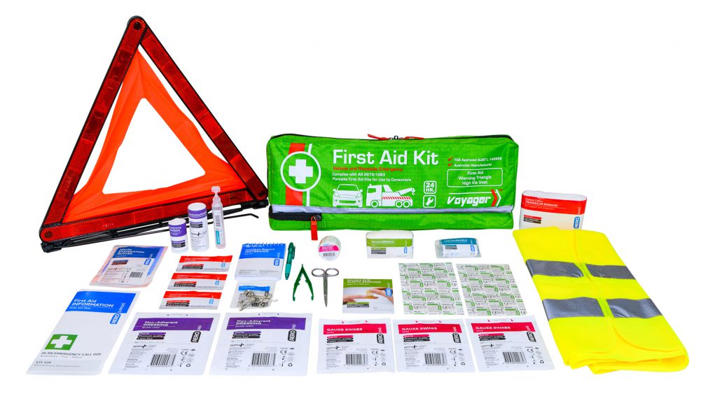 VOYAGER 2 Series Softpack Roadside First Aid Kit 43 x 13 x 7cm