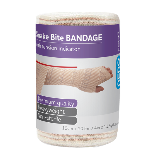 AEROFORM Snake Bite Bandage with Indicator 10cm x 10.5M