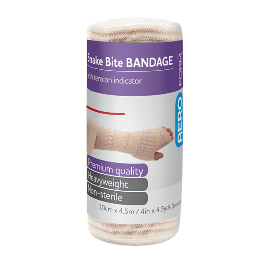 AEROFORM Snake Bite Bandage with Indicator 10cm x 4.5M